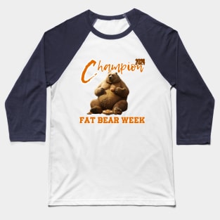 fat bear Baseball T-Shirt